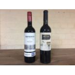 *6 bottles of Trivento 2015 Malbec Reserve, with 4 bottles of Las Maletas 2016 Malbec. Mendoza,