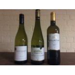 *8 bottles of Petit Chablis 2015, 4 bottles of Champteloup 2015 Muscadet, and 4 bottles of Dourthe