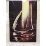 DUNCAN MACGREGOR. Framed, mounted, glazed, signature printed on glass, limited edition print, 83/