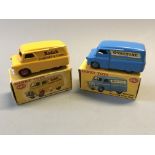 A Dinky 480 Bedford 10 CWT. Van 'Kodak' and 481 Bedford 10 CWT van 'Ovaltine', in boxes. (NO