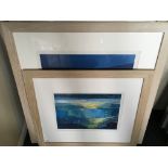 6 framed, mounted, glazed, prints of oil on canvas originals, 3 limited edition prints, landscapes