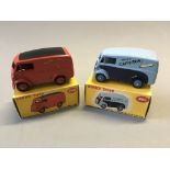 A Dinky 260 Royal Mail van and 265 Morris commercial van-capstan, in boxes. (NO CONDITION REPORT,