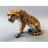 A Beswick leopard. AF.