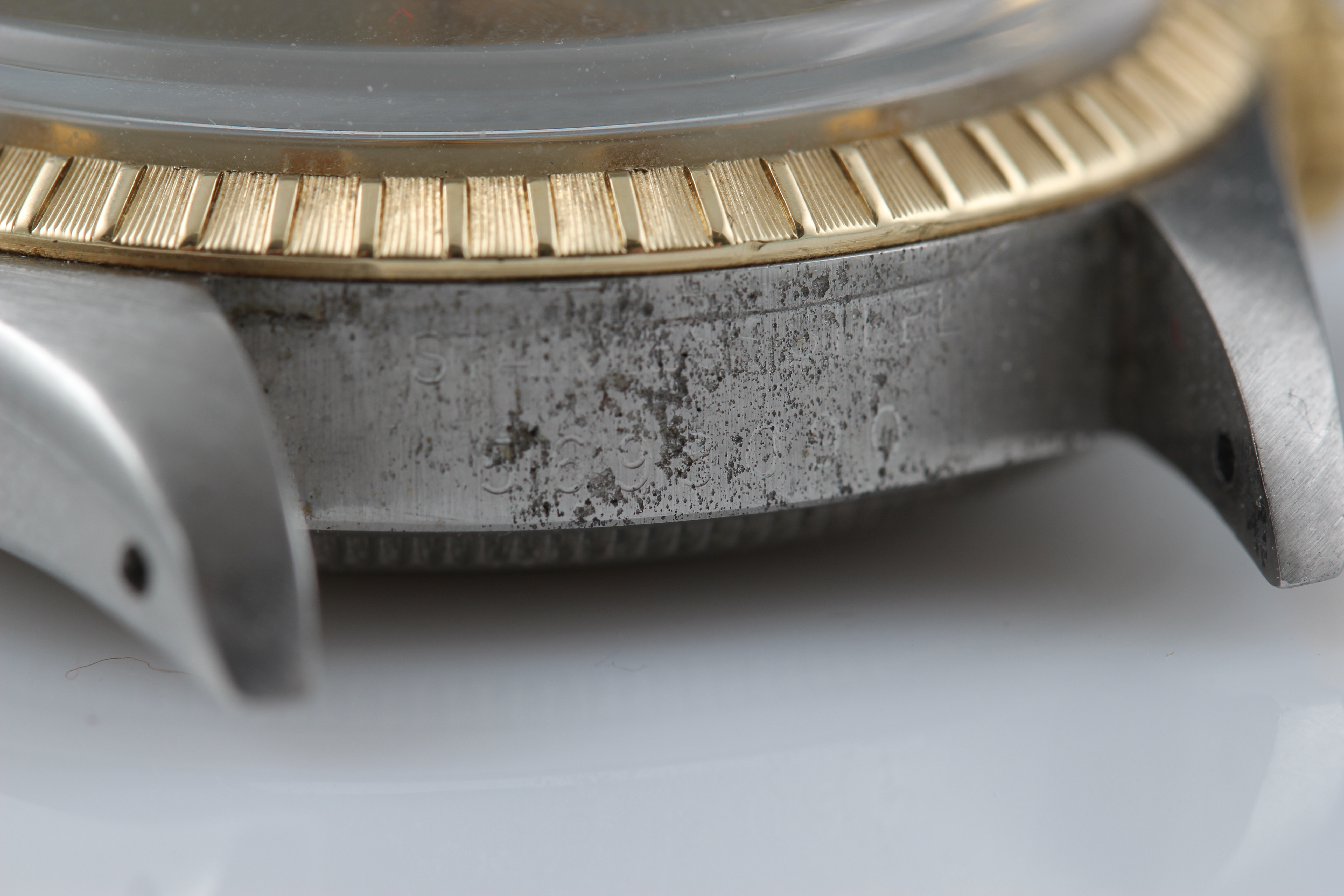 A 1970s Rolex Oyster Perpetual Date Chronometer bi-coloured wrist watch, the gold tone dial having - Image 4 of 4