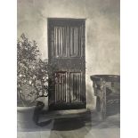 FREDERICK L. KENETT (1924-2012). Framed, unsigned, dated 1960 and titled 'Old Doorway', photographic