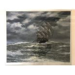 HENRY SCOTT. Framed, mounted, glazed, signed in pencil to margin, limited edition print of a