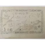 EDWARD SEAGO, RWS, RBA (1910-74). Framed, unsigned, dated c.1930, pencil on paper, sketch for