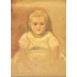 Early Twentieth Century British School, gilt framed, glazed, unsigned, oil on canvas, portrait of an