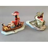 Royal Doulton Disney Showcase Collection Peter Pan limited edition figurines Heading for skull