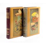 Two Mauchline ware books ­comprising – Poems By Mrs Hemans – London, George Routledge And Sons,