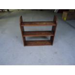 A set of open Wall Shelves. 2' 4" (72cms) wide.