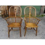 Another pair of Windsor Chairs of similar design.