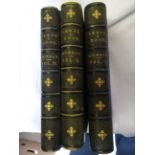 A Natural History of the Nests and Eggs of British Birds by Rev. F.O. Morris, three volume set,