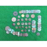 A large quantity of 20th Century Foreign Coinage mainly American, France, Cyprus and Irish, all