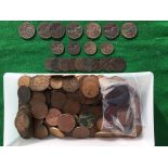 Four 1897 Half Pennies, v.f. to UNC. plus seven pennies, 1892 to 1901, v.fine to UNC. and a
