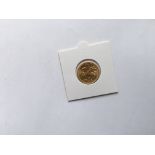 A Pobjoy Mint Elizabeth II, 1973, Isle of Man gold Sovereign, UNC.