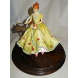 A Royal Doulton limited edition figure 'Writing' HN3049, from the Gentle Arts Series, no. 646/750,