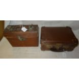 A set of thirty four Ordnance Survey folding Maps of Scotland in a leather case and a number of