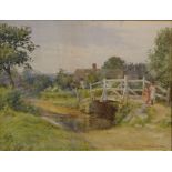 Ernest Albert Chadwick (1876-1955); "Wellington Near Hereford from the Cottage Homes of England",