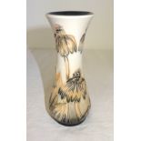 A Moorcroft Vase by Anji Davenport decorated with the 'Coneflower' pattern and with date code for