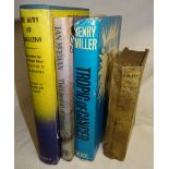 Miller, Henry, "Tropic of Cancer", first American Edition, dust wrapper torn; Ovid's "Metamorphoses"