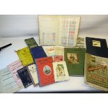 A box containing late 19th and early 20th century Trade Catalogues, including Nicholson's