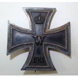 A World War I German Iron Cross, First Class.