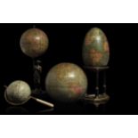 GLOBO CELESTE, SMITH & SON Londra - A CELESTIAL GLOBE, SMITH & SON circa 1850 Con manico in osso