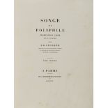 Colonna, Francesco. Songe de Poliphile traduction libre de l’italien par J.G. Legrand. Parma, Giamba