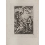 Calini, Orazio. La Zelinda tragedia. Parma, Giambattista Bodoni, 1772. In 4° (276 x 200 mm); [6], 9
