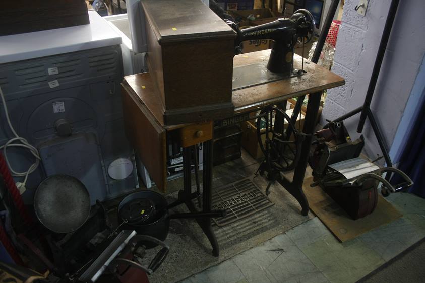 Printing press sewing machine etc.