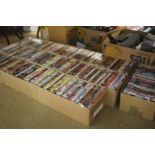 Ten boxes of DVD