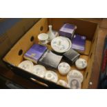 Box of various Wedgwood