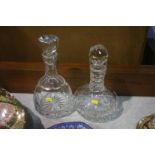 Two decanters