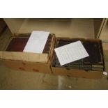 Two boxes of books 'Gustave Dore illustrations', L