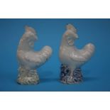 Two 18th century style Oriental chickens