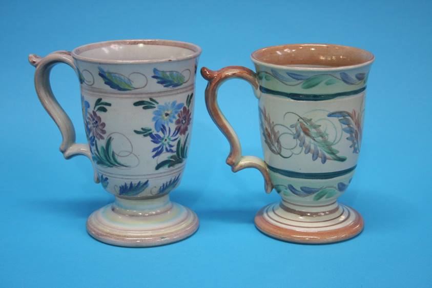 Two Glyn Colledge style tankards and three other pieces of Denby (5) - Image 2 of 5