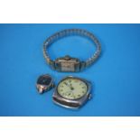 Two Ladies 9ct wristwatches and one other