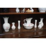 Selection of 'Donegal' china