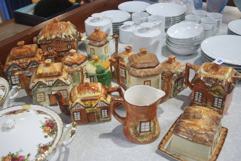 Collection of cottage ware