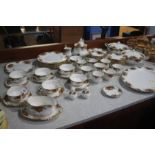 Large quantity of Royal Albert Old Country Roses tea and dinner china