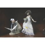 Two Lladro figures