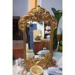 Art Nouveau style mirror