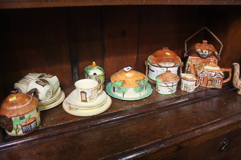 A collection of Cottage ware