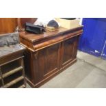 A Victorian mahogany chiffonier