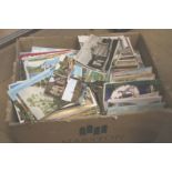 Box full of postcards
