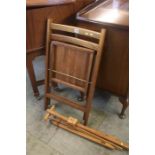 Folding chair and easel