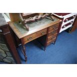 Mahogany writing desk