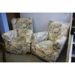 Pair of armchairs