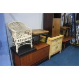 Large quantity of various occasional furniture